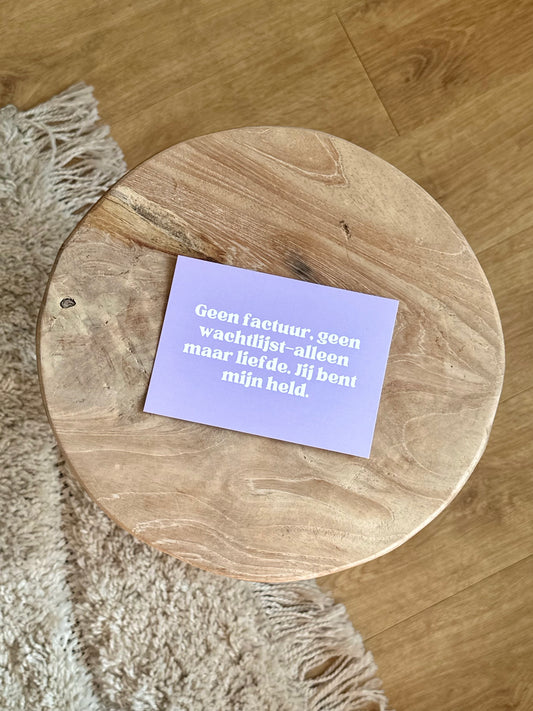 Voor die vriend(in) die altijd je rug heeft