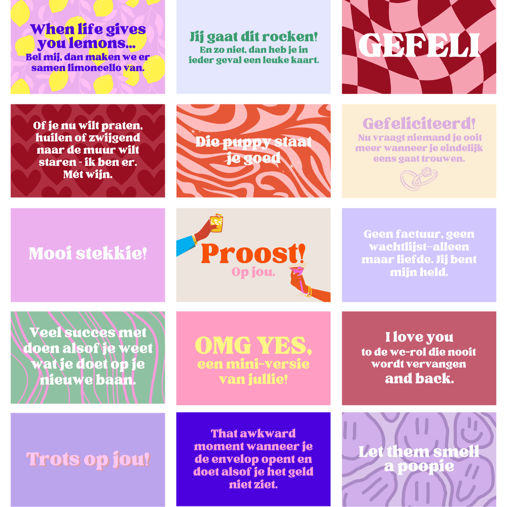 Mix Set - 15 kaarten