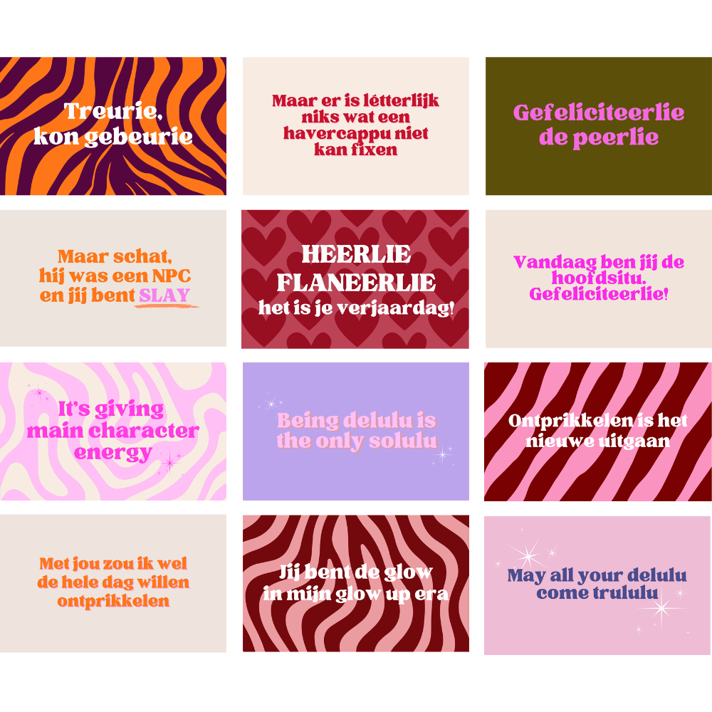 Gen Z Set - 12 kaarten