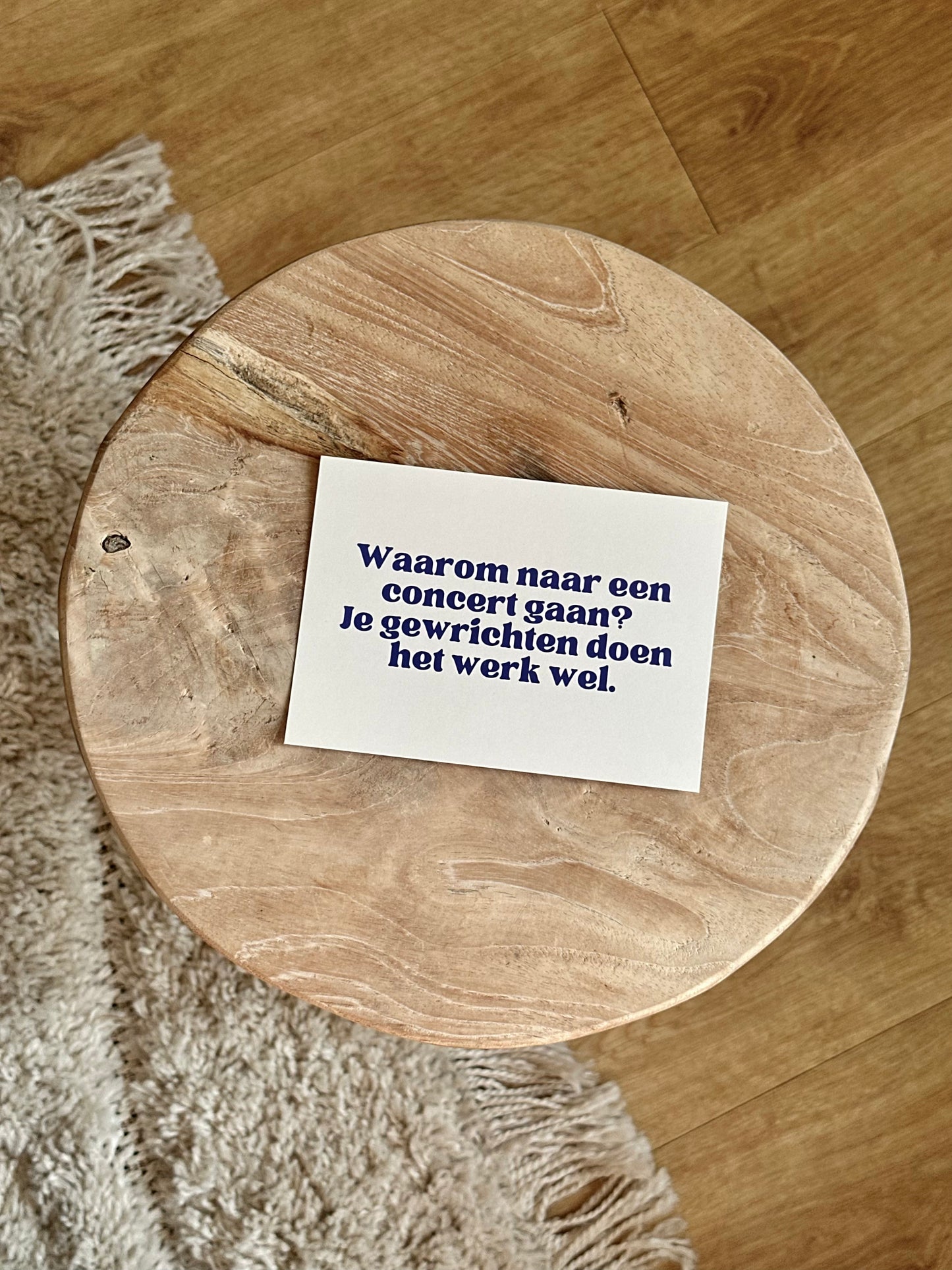Elke ochtend een gratis remix van kraakgeluiden.