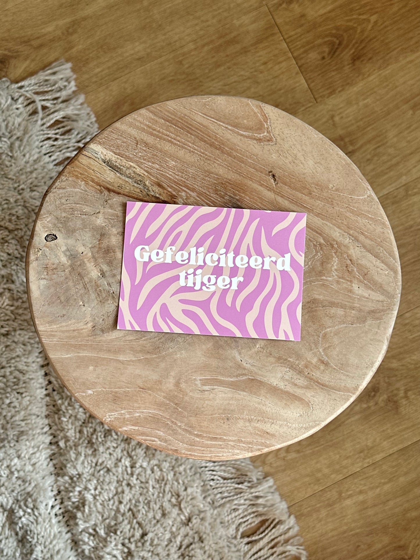 Gefeliciteerd, tijger