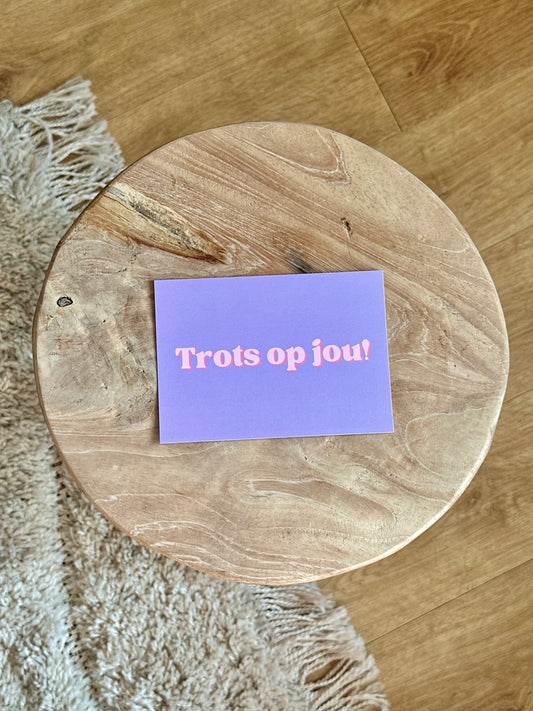 Trots op jou